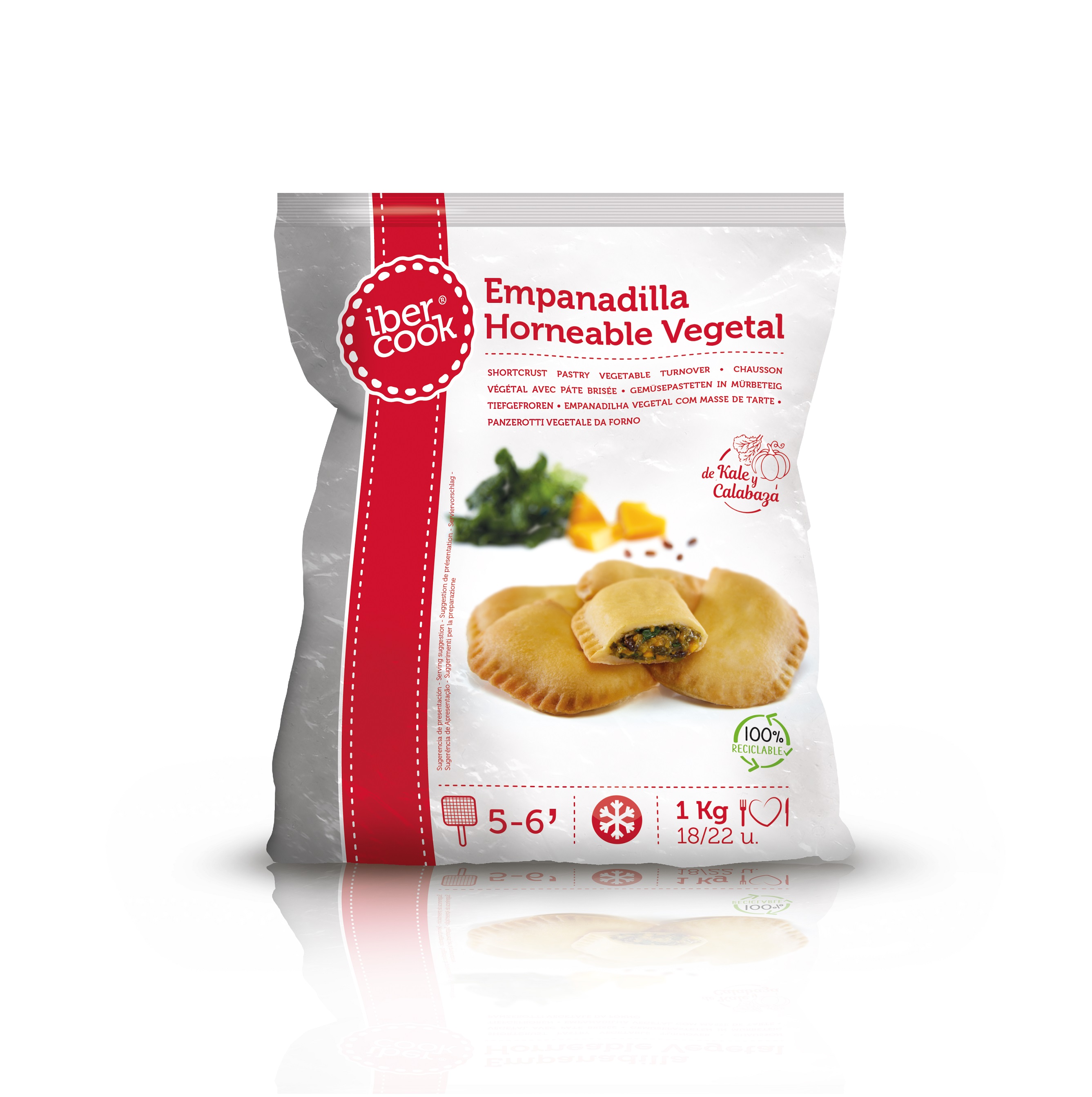 empanadilla horneable vegetal